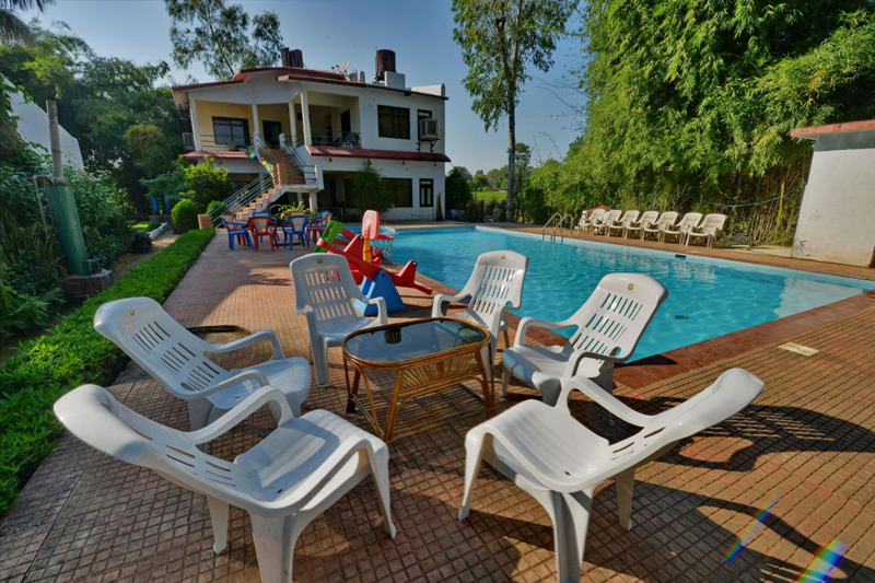 Swimming Pool GTV Resort Bandhavgarh